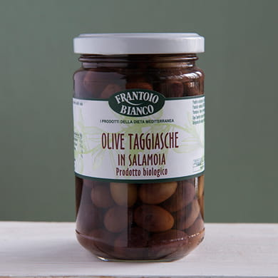 olive taggiasche in salamoia biologiche